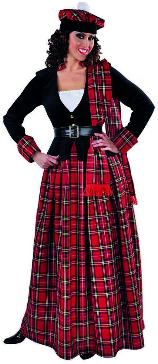 Landen Thema Kostuum | Fiona Mc Flirty Schots Hoogland | Vrouw | XL | Carnaval kostuum | Verkleedkleding